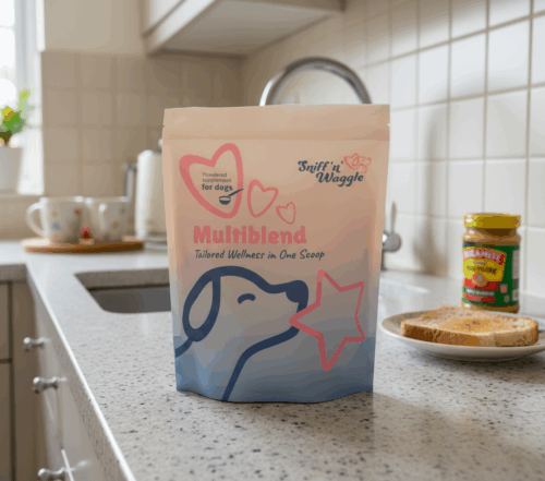 Why Sniff’n’Waggle Chose Powdered Dog Supplements for Better Dog Health | Our Founder’s Story